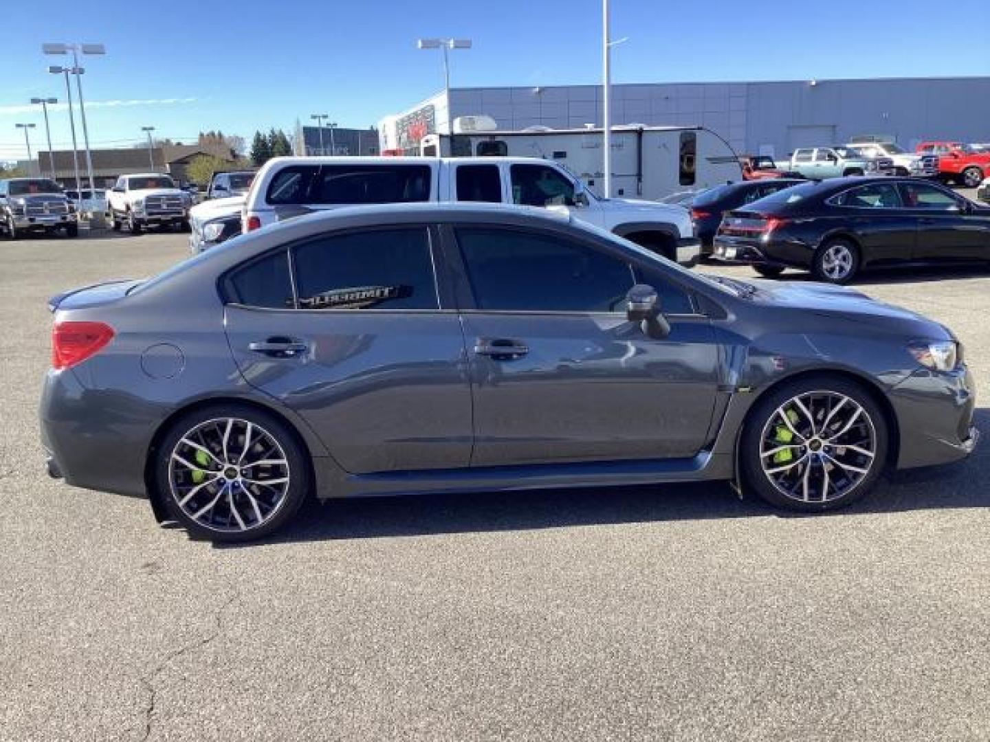 2020 Magnetite Gray Metallic /Black/Carbon Black, leather/sueded microfiber Subaru WRX STI 4-Door (JF1VA2V63L9) with an 2.5L H4 DOHC 16V engine, 6-Speed Manual transmission, located at 1235 N Woodruff Ave., Idaho Falls, 83401, (208) 523-1053, 43.507172, -112.000488 - Photo#5