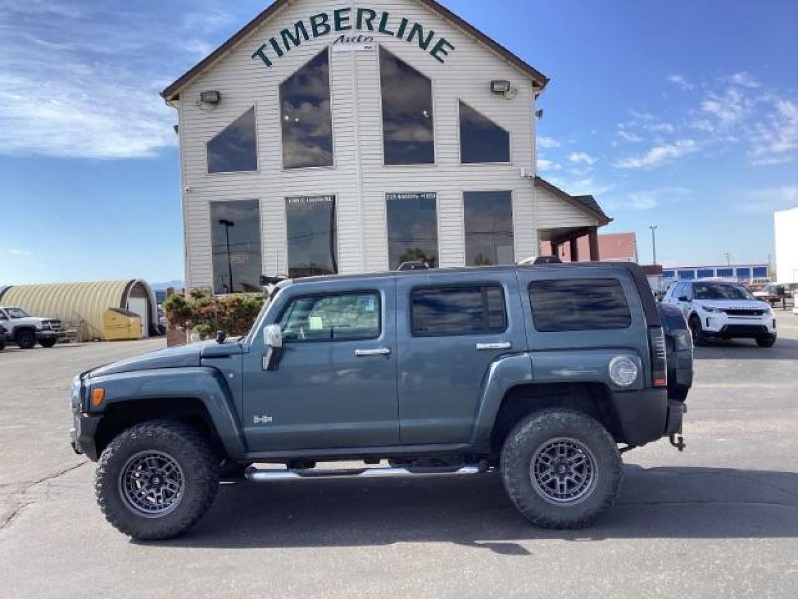 2007 Hummer H3 Luxury (5GTDN13E378) with an 3.7L L5 DOHC 20V engine, located at 1235 N Woodruff Ave., Idaho Falls, 83401, (208) 523-1053, 43.507172, -112.000488 - The 2007 Hummer H3 Luxury trim offers a range of features aimed at providing comfort, convenience, and style. Here are some key features you can typically find in the 2007 Hummer H3 Luxury: Exterior Styling: The H3 Luxury typically features rugged and distinctive exterior styling, with a bold grill - Photo #1