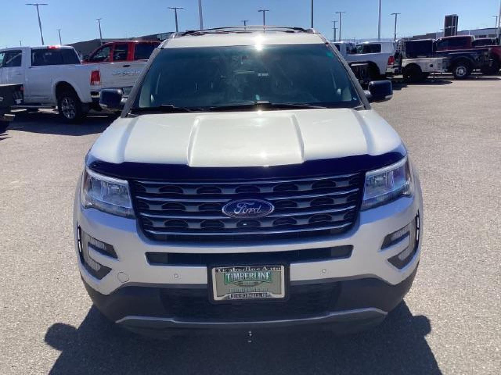 2017 Ingot Silver Metallic /Dark Earth w/Ebony Black, leather/sueded microfibe Ford Explorer XLT 4WD (1FM5K8D87HG) with an 3.5L V6 DOHC 24V engine, 6-Speed Automatic transmission, located at 1235 N Woodruff Ave., Idaho Falls, 83401, (208) 523-1053, 43.507172, -112.000488 - Photo #6