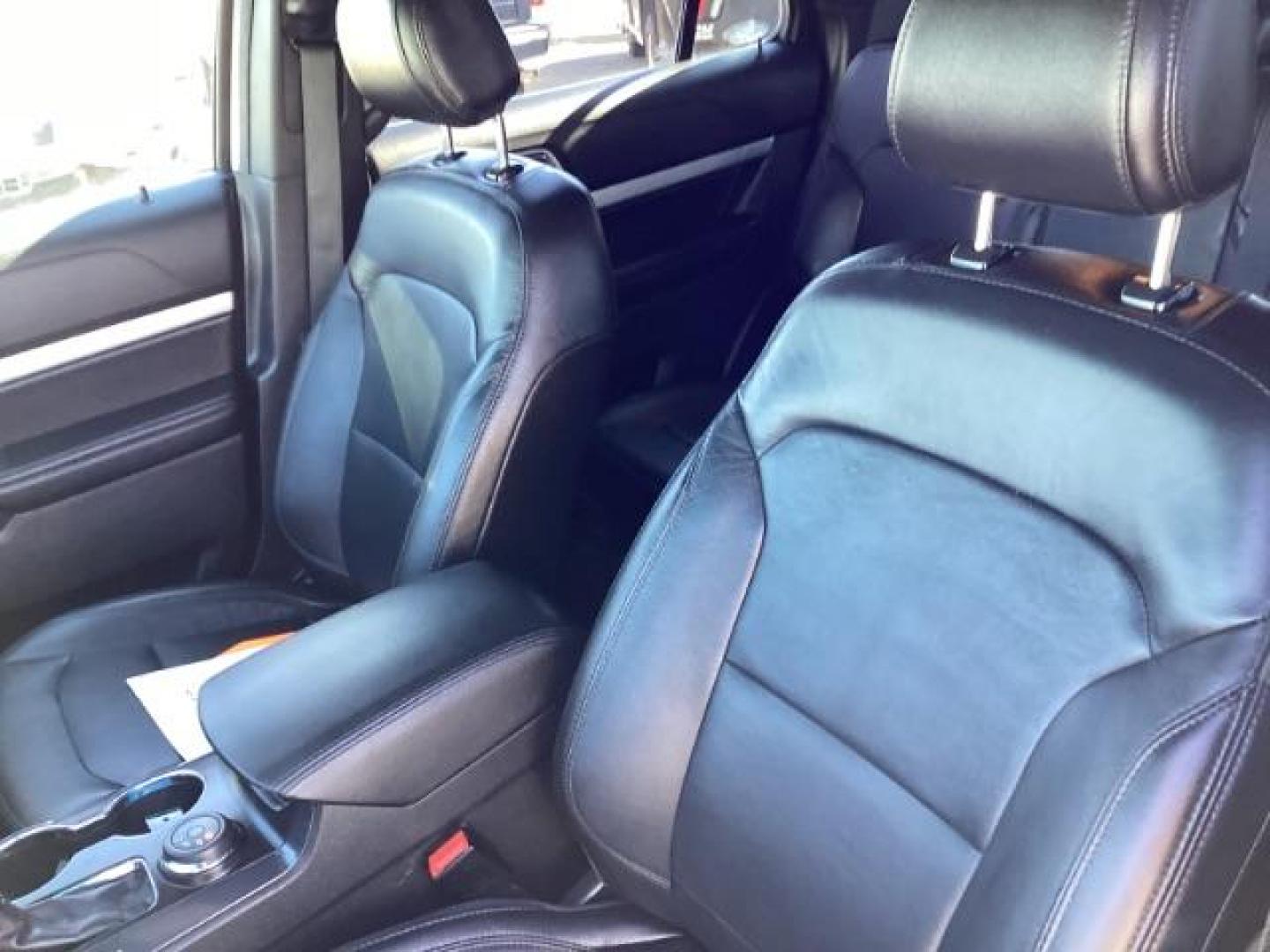 2017 Ingot Silver Metallic /Dark Earth w/Ebony Black, leather/sueded microfibe Ford Explorer XLT 4WD (1FM5K8D87HG) with an 3.5L V6 DOHC 24V engine, 6-Speed Automatic transmission, located at 1235 N Woodruff Ave., Idaho Falls, 83401, (208) 523-1053, 43.507172, -112.000488 - Photo#8