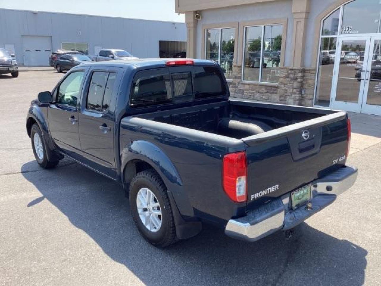 2018 Arctic Blue Metallic /Steel, cloth Nissan Frontier SV Crew Cab 5AT 4WD (1N6AD0EVXJN) with an 4.0L V6 DOHC 24V engine, 5-Speed Automatic transmission, located at 1235 N Woodruff Ave., Idaho Falls, 83401, (208) 523-1053, 43.507172, -112.000488 - New Inventory. Going thru service and inspection. Call for more pictures. At Timberline Auto it is always easy to find a great deal on your next vehicle! Our experienced sales staff can help find the right vehicle that will fit your needs. Our knowledgeable finance department has options for almost - Photo#2