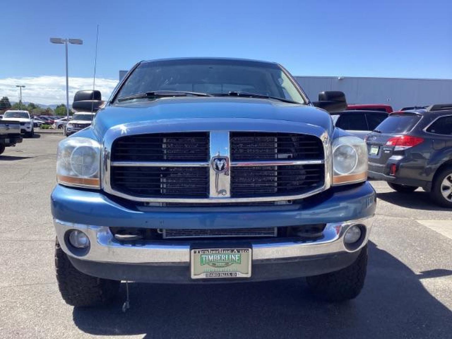 2006 Atlantic Blue Pearlcoat /Medium Slate Gray Cloth Interior Dodge Ram 2500 SLT Quad Cab 4WD (3D7KS28C36G) with an 5.9L L6 OHV 24V TURBO DIESEL engine, 6-Speed Manual transmission, located at 1235 N Woodruff Ave., Idaho Falls, 83401, (208) 523-1053, 43.507172, -112.000488 - Photo#8