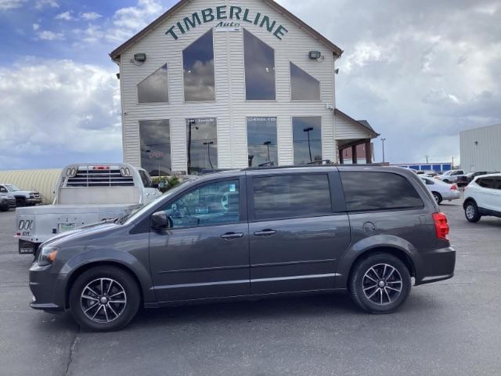 2017 Granite Metallic Clear Coat Dodge Grand Caravan GT (2C4RDGEG9HR) with an 3.6L V6 DOHC 24V engine, 6-Speed Automatic transmission, located at 1235 N Woodruff Ave., Idaho Falls, 83401, (208) 523-1053, 43.507172, -112.000488 - The 2017 Dodge Grand Caravan GT is a trim level of the popular Dodge Caravan minivan. Here are some of its key features: Engine: The GT trim typically comes equipped with a 3.6-liter V6 engine, which produces around 283 horsepower and 260 lb-ft of torque. Transmission: It usually includes a 6-speed - Photo #1