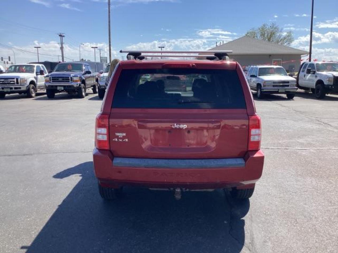 2008 Inferno Red Crystal Pearl /Dark Slate Gray Cloth Interior Jeep Patriot Sport 4WD (1J8FF28W28D) with an 2.4L L4 DOHC 16V engine, located at 1235 N Woodruff Ave., Idaho Falls, 83401, (208) 523-1053, 43.507172, -112.000488 - Photo#3
