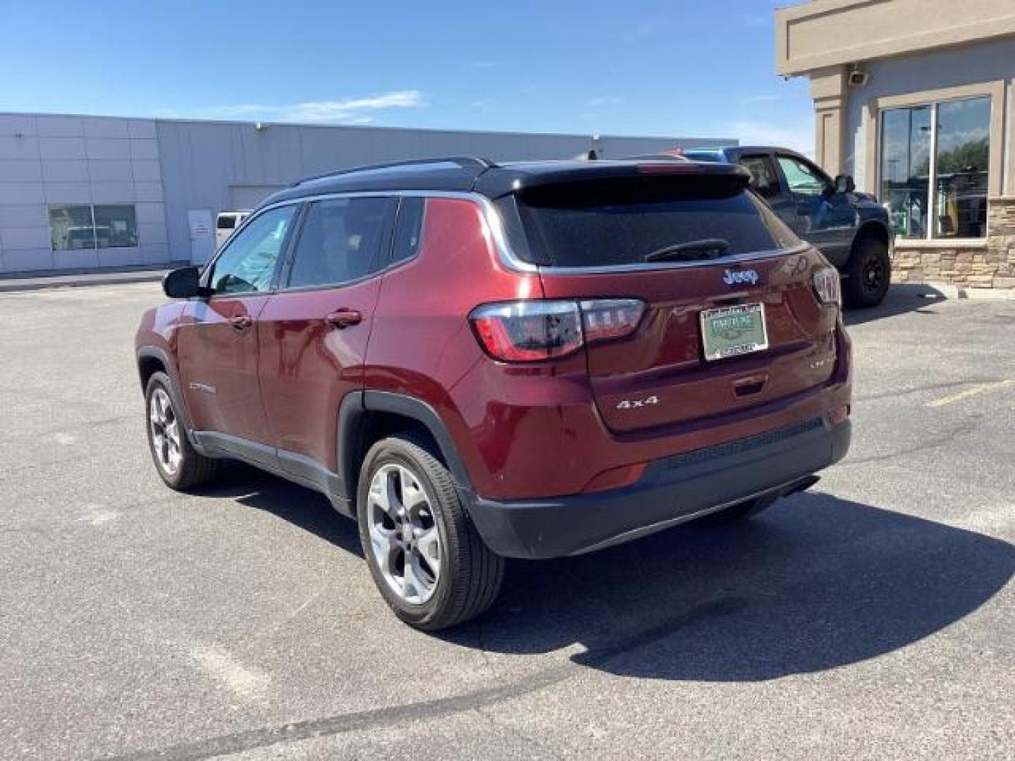 2021 RED /LEATHER Jeep Compass Limited 4WD (3C4NJDCB1MT) with an 2.4L L4 DOHC 16V engine, Continuously Variable Transmission transmission, located at 1235 N Woodruff Ave., Idaho Falls, 83401, (208) 523-1053, 43.507172, -112.000488 - Photo#2
