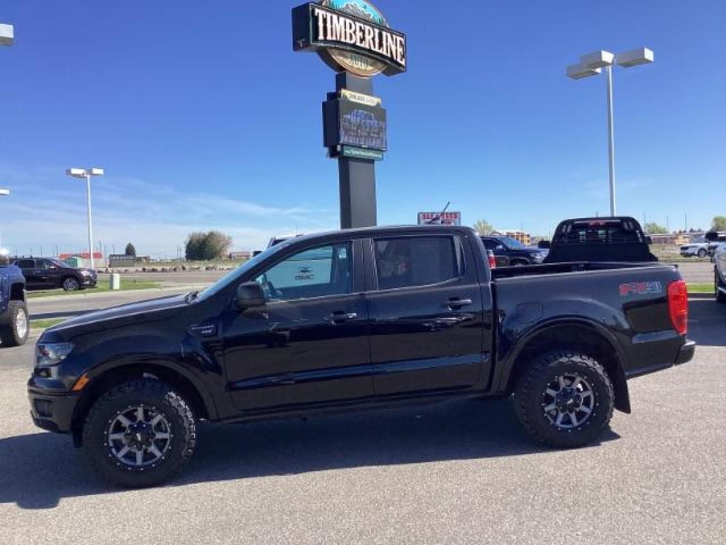 2019 Shadow Black /Medium Stone, premium cloth Ford Ranger XLT SuperCrew 4WD (1FTER4FH0KL) with an 2.3L L4 DOHC 16V engine, 10-Speed Automatic transmission, located at 1235 N Woodruff Ave., Idaho Falls, 83401, (208) 523-1053, 43.507172, -112.000488 - The 2019 Ford Ranger FX4 trim is specifically designed to offer enhanced off-road capability and ruggedness, along with a range of modern features. Here are some key features you can typically find in the 2019 Ford Ranger FX4: Off-Road Package: The FX4 trim comes with an off-road package that inclu - Photo#1