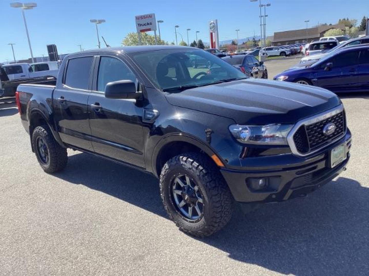 2019 Shadow Black /Medium Stone, premium cloth Ford Ranger XLT SuperCrew 4WD (1FTER4FH0KL) with an 2.3L L4 DOHC 16V engine, 10-Speed Automatic transmission, located at 1235 N Woodruff Ave., Idaho Falls, 83401, (208) 523-1053, 43.507172, -112.000488 - The 2019 Ford Ranger FX4 trim is specifically designed to offer enhanced off-road capability and ruggedness, along with a range of modern features. Here are some key features you can typically find in the 2019 Ford Ranger FX4: Off-Road Package: The FX4 trim comes with an off-road package that inclu - Photo#6