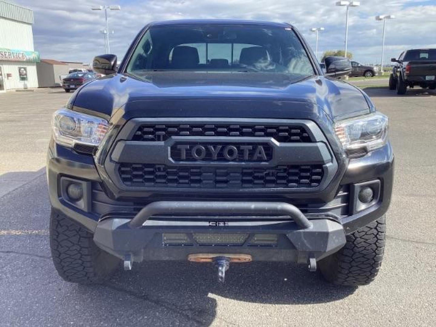 2019 Midnight Black Metallic /Cement Gray, cloth Toyota Tacoma SR5 Double Cab Super Long Bed V6 6AT 4WD (3TMDZ5BN7KM) with an 3.5L V6 DOHC 24V engine, 6-Speed Automatic transmission, located at 1235 N Woodruff Ave., Idaho Falls, 83401, (208) 523-1053, 43.507172, -112.000488 - The 2019 Toyota Tacoma SR5 Super Long Bed 4x4 combines rugged capability with practicality and comfort. Here are the key features you can expect to find in this model: Engine: The Tacoma SR5 Super Long Bed 4x4 is typically powered by a 3.5-liter V6 engine, providing a good balance of power and fuel - Photo#5