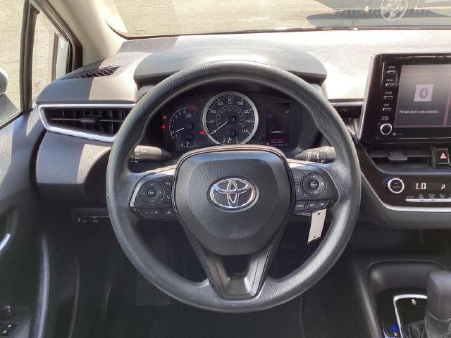 2021 WHITE /CLOTH Toyota Corolla LE (5YFEPMAE1MP) with an 1.8L L4 DOHC 16V engine, Continuously Variable Transmission transmission, located at 1235 N Woodruff Ave., Idaho Falls, 83401, (208) 523-1053, 43.507172, -112.000488 - Photo#11