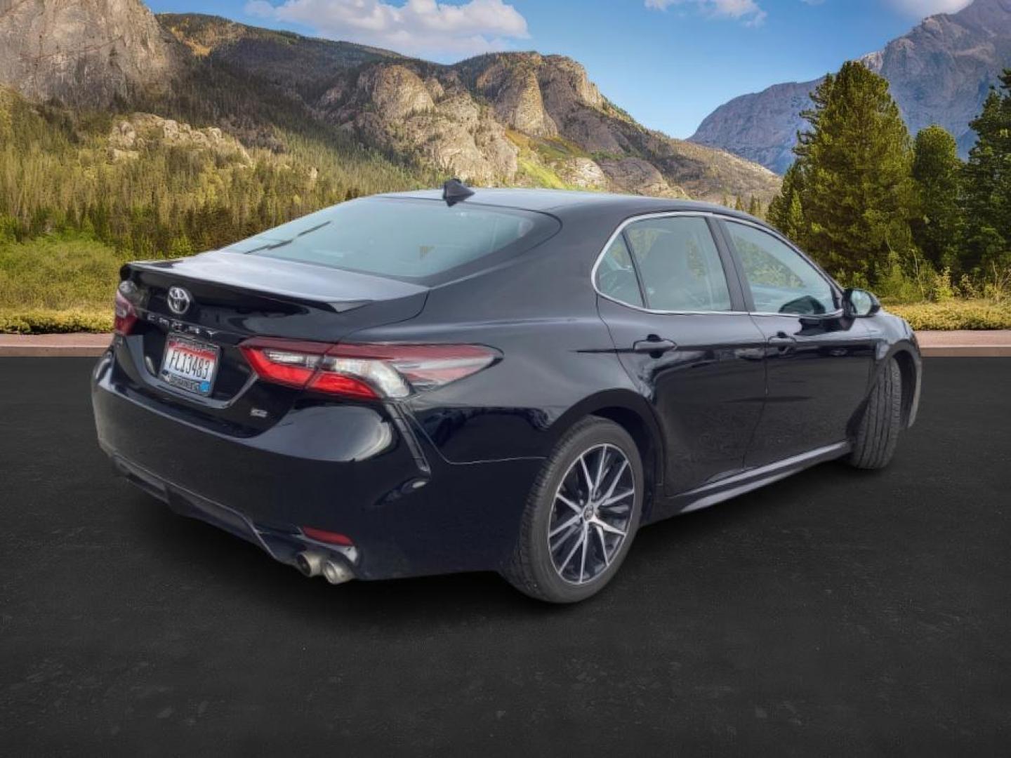 2023 Midnight Black Metallic /Black Toyota Camry SE (4T1G11AKXPU) with an 2.5L L4 DOHC 16V engine, 8-Speed Automatic transmission, located at 1235 N Woodruff Ave., Idaho Falls, 83401, (208) 523-1053, 43.507172, -112.000488 - At Timberline Auto, finding a great deal on your next vehicle is always easy! Our experienced sales staff's goal is to help find you the right vehicle at the right price! Our knowledgeable finance department has options for almost any credit score. We offer extended service contract options to prote - Photo#5