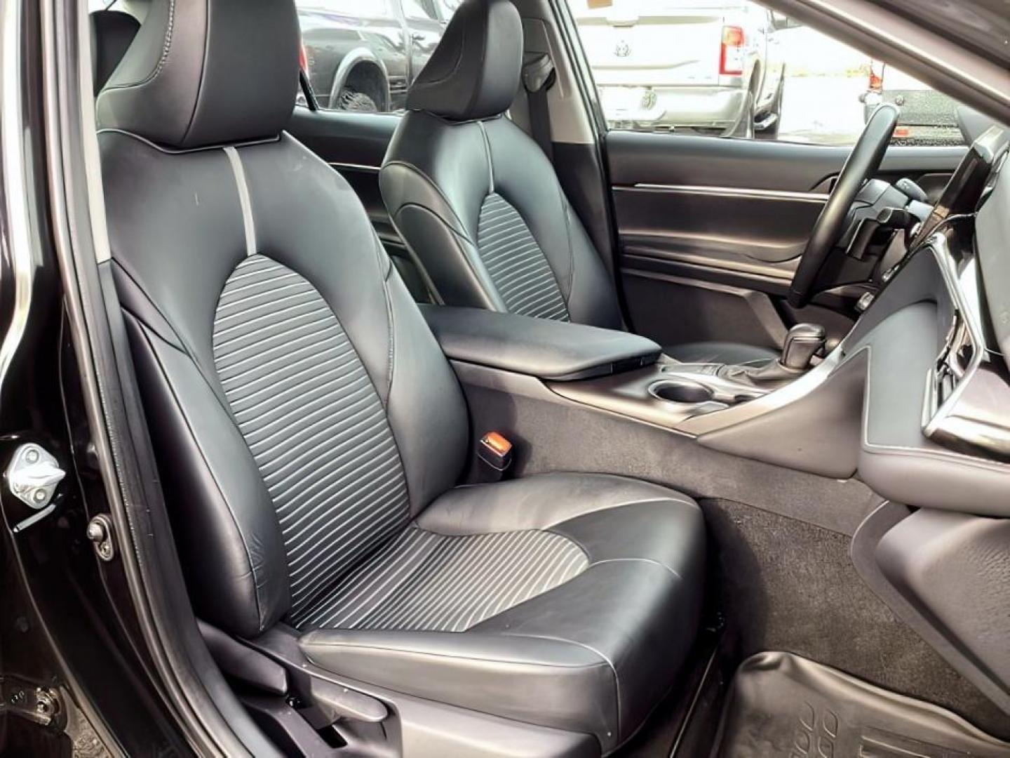 2023 Midnight Black Metallic /Black Toyota Camry SE (4T1G11AKXPU) with an 2.5L L4 DOHC 16V engine, 8-Speed Automatic transmission, located at 1235 N Woodruff Ave., Idaho Falls, 83401, (208) 523-1053, 43.507172, -112.000488 - At Timberline Auto, finding a great deal on your next vehicle is always easy! Our experienced sales staff's goal is to help find you the right vehicle at the right price! Our knowledgeable finance department has options for almost any credit score. We offer extended service contract options to prote - Photo#14