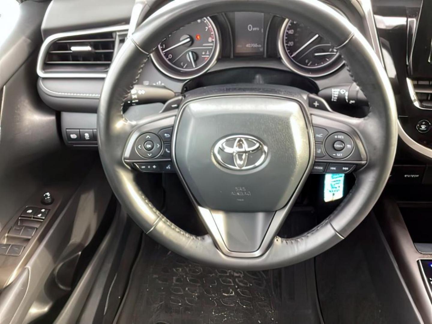 2023 Midnight Black Metallic /Black Toyota Camry SE (4T1G11AKXPU) with an 2.5L L4 DOHC 16V engine, 8-Speed Automatic transmission, located at 1235 N Woodruff Ave., Idaho Falls, 83401, (208) 523-1053, 43.507172, -112.000488 - At Timberline Auto, finding a great deal on your next vehicle is always easy! Our experienced sales staff's goal is to help find you the right vehicle at the right price! Our knowledgeable finance department has options for almost any credit score. We offer extended service contract options to prote - Photo#21