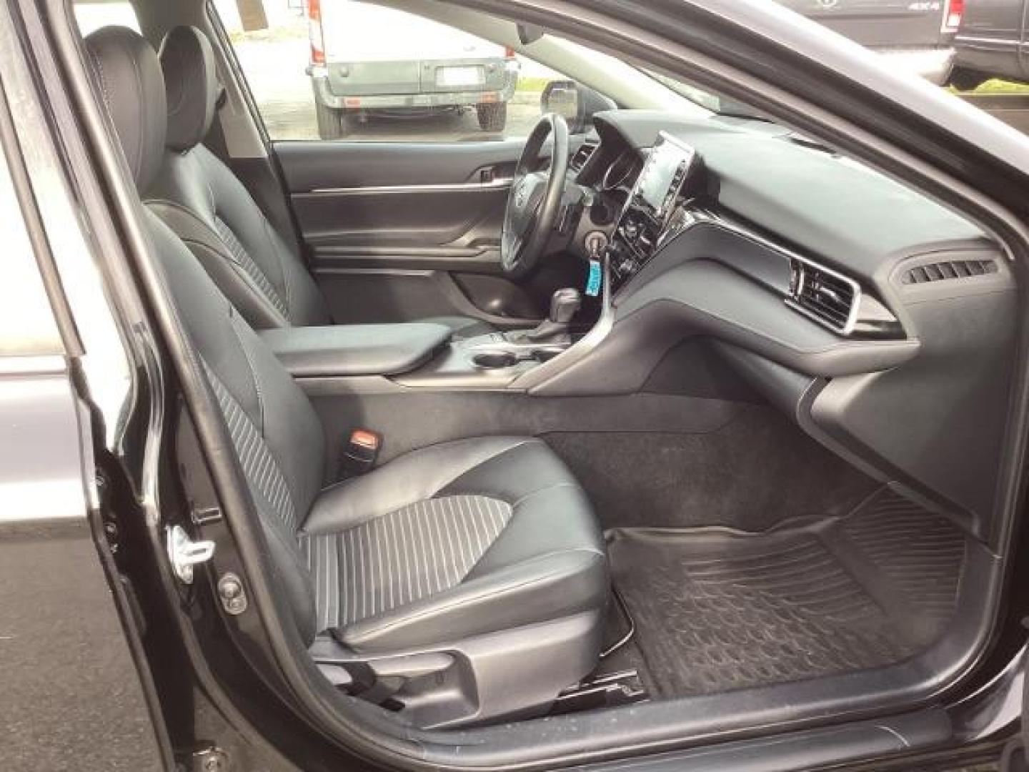 2023 Midnight Black Metallic /Black Toyota Camry SE (4T1G11AKXPU) with an 2.5L L4 DOHC 16V engine, 8-Speed Automatic transmission, located at 1235 N Woodruff Ave., Idaho Falls, 83401, (208) 523-1053, 43.507172, -112.000488 - At Timberline Auto, finding a great deal on your next vehicle is always easy! Our experienced sales staff's goal is to help find you the right vehicle at the right price! Our knowledgeable finance department has options for almost any credit score. We offer extended service contract options to prote - Photo#12