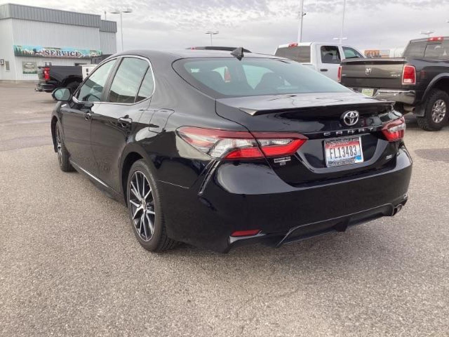 2023 Midnight Black Metallic /Black Toyota Camry SE (4T1G11AKXPU) with an 2.5L L4 DOHC 16V engine, 8-Speed Automatic transmission, located at 1235 N Woodruff Ave., Idaho Falls, 83401, (208) 523-1053, 43.507172, -112.000488 - At Timberline Auto, finding a great deal on your next vehicle is always easy! Our experienced sales staff's goal is to help find you the right vehicle at the right price! Our knowledgeable finance department has options for almost any credit score. We offer extended service contract options to prote - Photo#3