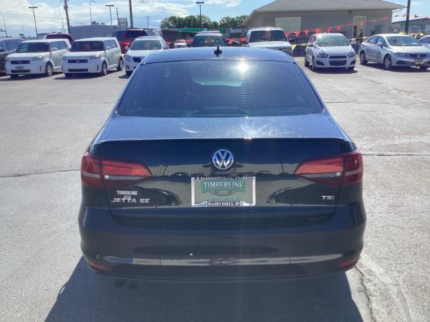 2018 Black /Titan Black w/Black Headliner, leatherette Volkswagen Jetta Sport 6A (3VWD17AJ7JM) with an 1.8L L4 DOHC 16V engine, 6-Speed Automatic transmission, located at 1235 N Woodruff Ave., Idaho Falls, 83401, (208) 523-1053, 43.507172, -112.000488 - The 2018 Volkswagen Jetta SE is a compact sedan that combines comfort, technology, and performance. Here is an overview of the key features of the 2018 Volkswagen Jetta SE: Engine and Performance Engine: 1.4-liter turbocharged inline-4 Horsepower: 150 hp @ 5,000 rpm Torque: 184 lb-ft @ 1,400-3,500 - Photo#3