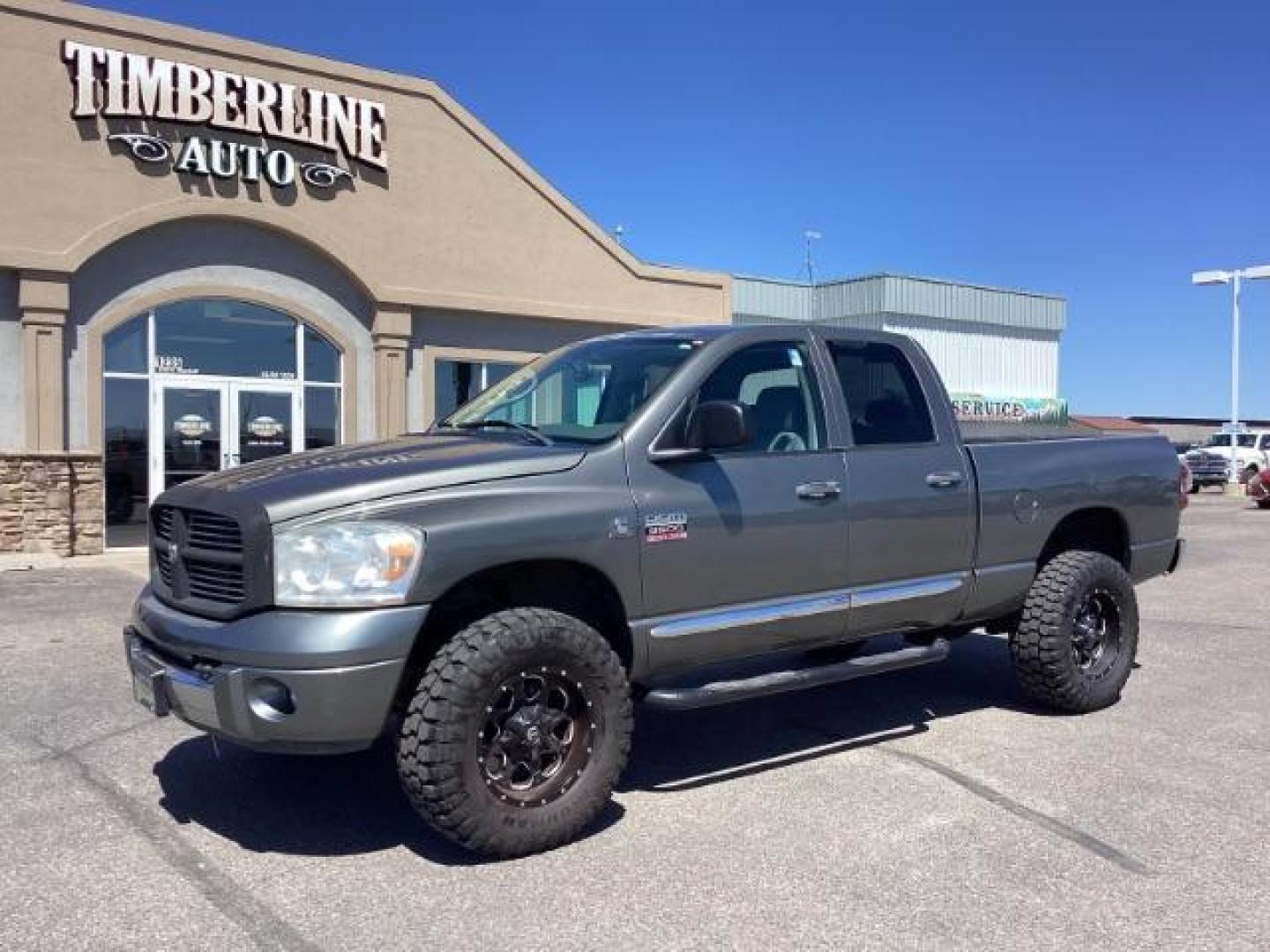 2008 GRAY /LEATHER Dodge Ram 3500 LARAMIE (3D7MX38A78G) with an 6.7 CUMMINS engine, AUTOMATIC transmission, located at 1235 N Woodruff Ave., Idaho Falls, 83401, (208) 523-1053, 43.507172, -112.000488 - Photo#0