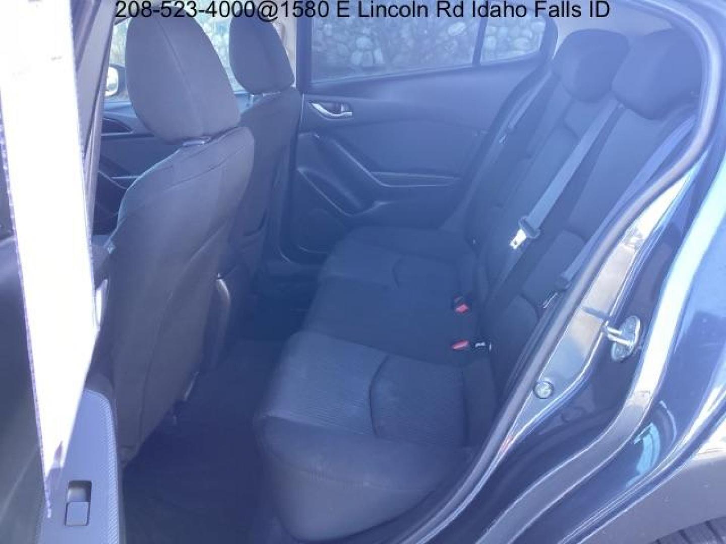 2016 Meteor Gray Mica /Black, cloth Mazda MAZDA3 i Sport AT 5-Door (JM1BM1K77G1) with an 2.0L L4 DOHC 16V engine, 6-Speed Automatic transmission, located at 1235 N Woodruff Ave., Idaho Falls, 83401, (208) 523-1053, 43.507172, -112.000488 - New Inventory. Going through service and inspection. Call for more pictures. At Timberline Auto it is always easy to find a great deal on your next vehicle! Our experienced sales staff can help find the right vehicle will fit your needs. Our knowledgeable finance department has options for almost a - Photo#17