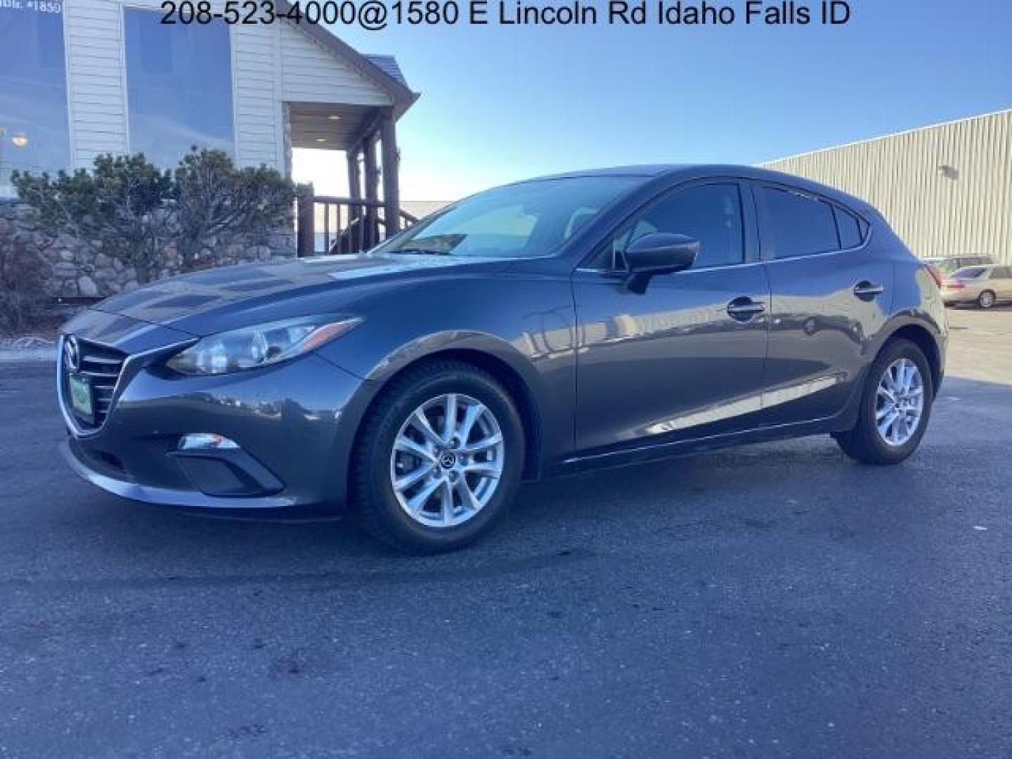 2016 Meteor Gray Mica /Black, cloth Mazda MAZDA3 i Sport AT 5-Door (JM1BM1K77G1) with an 2.0L L4 DOHC 16V engine, 6-Speed Automatic transmission, located at 1235 N Woodruff Ave., Idaho Falls, 83401, (208) 523-1053, 43.507172, -112.000488 - New Inventory. Going through service and inspection. Call for more pictures. At Timberline Auto it is always easy to find a great deal on your next vehicle! Our experienced sales staff can help find the right vehicle will fit your needs. Our knowledgeable finance department has options for almost a - Photo#1