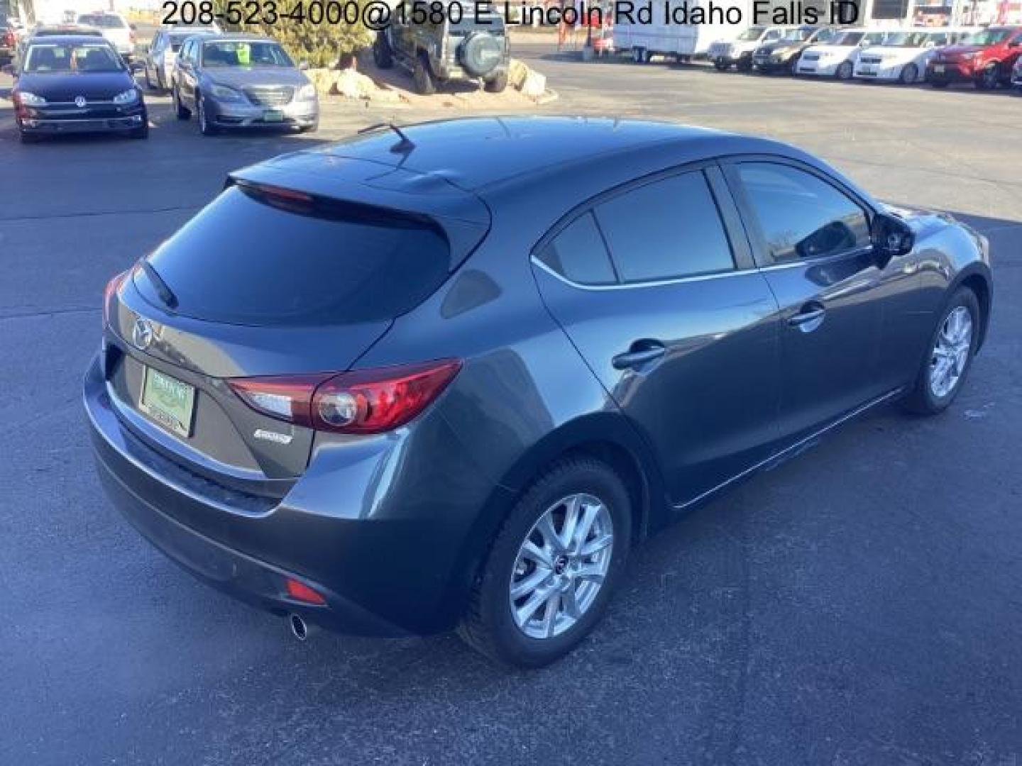 2016 Meteor Gray Mica /Black, cloth Mazda MAZDA3 i Sport AT 5-Door (JM1BM1K77G1) with an 2.0L L4 DOHC 16V engine, 6-Speed Automatic transmission, located at 1235 N Woodruff Ave., Idaho Falls, 83401, (208) 523-1053, 43.507172, -112.000488 - New Inventory. Going through service and inspection. Call for more pictures. At Timberline Auto it is always easy to find a great deal on your next vehicle! Our experienced sales staff can help find the right vehicle will fit your needs. Our knowledgeable finance department has options for almost a - Photo#4