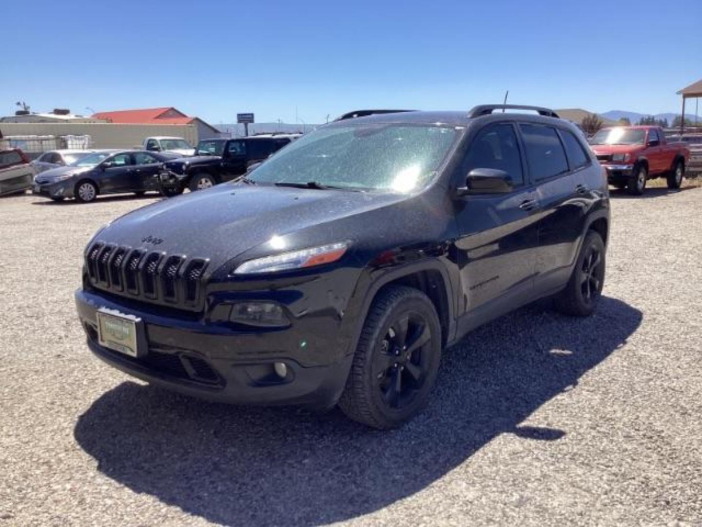 2018 Granite Crystal Metallic Clear Coat /Black, cloth Jeep Cherokee Latitude 4WD (1C4PJMCX9JD) with an 3.2L V6 DOHC 24V engine, 9-Speed Automatic transmission, located at 1235 N Woodruff Ave., Idaho Falls, 83401, (208) 523-1053, 43.507172, -112.000488 - Photo#0
