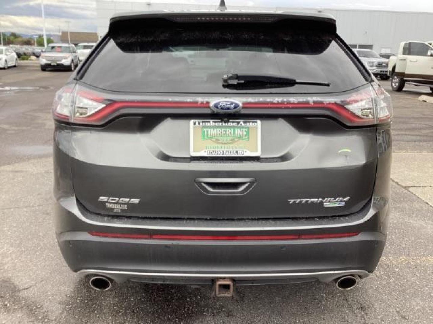 2017 GRAY Ford Edge Titanium AWD (2FMPK4K97HB) with an 2.0L L4 DOHC 16V engine, 6-Speed Automatic transmission, located at 1235 N Woodruff Ave., Idaho Falls, 83401, (208) 523-1053, 43.507172, -112.000488 - Photo#4