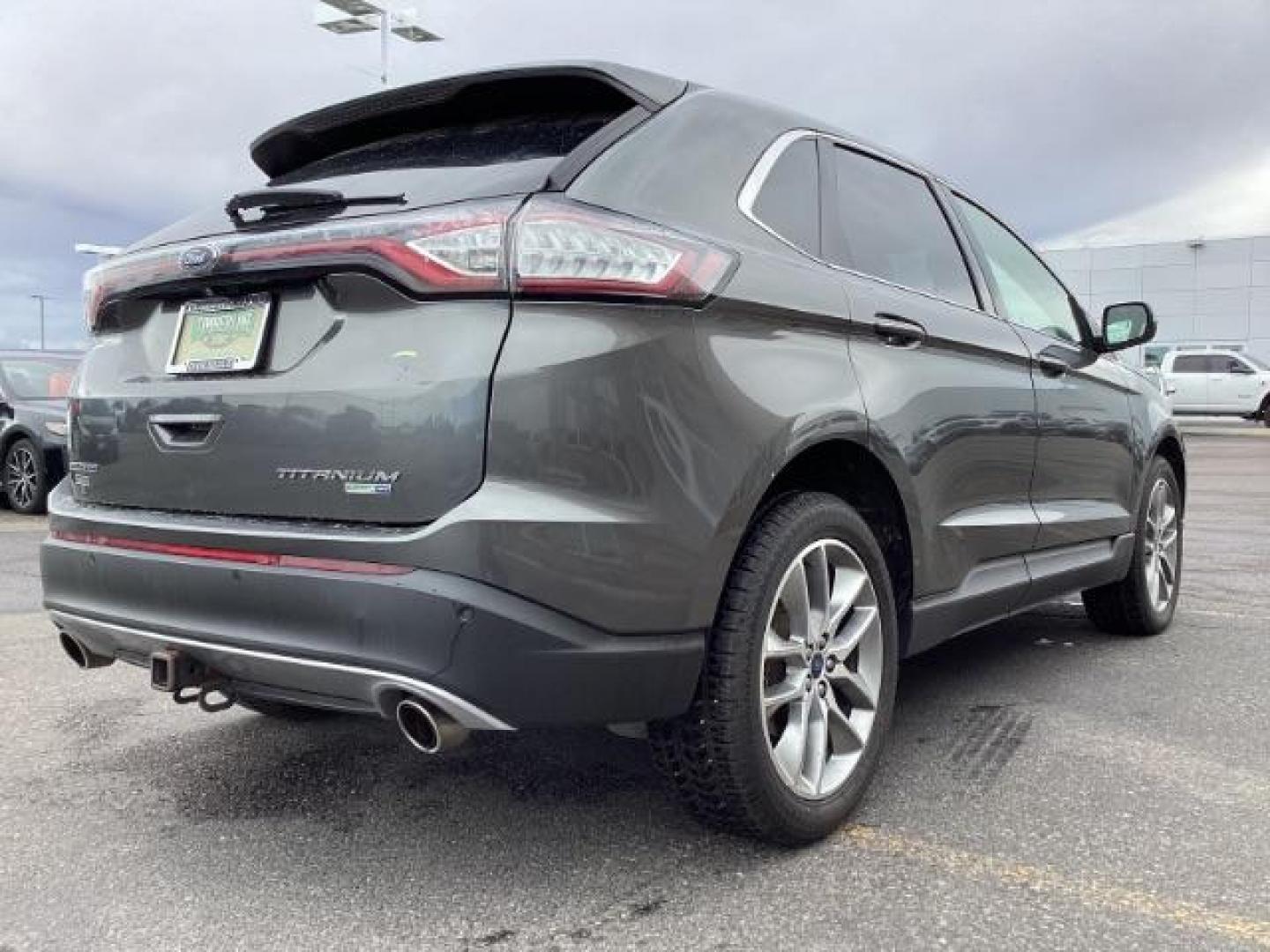 2017 GRAY Ford Edge Titanium AWD (2FMPK4K97HB) with an 2.0L L4 DOHC 16V engine, 6-Speed Automatic transmission, located at 1235 N Woodruff Ave., Idaho Falls, 83401, (208) 523-1053, 43.507172, -112.000488 - Photo#5