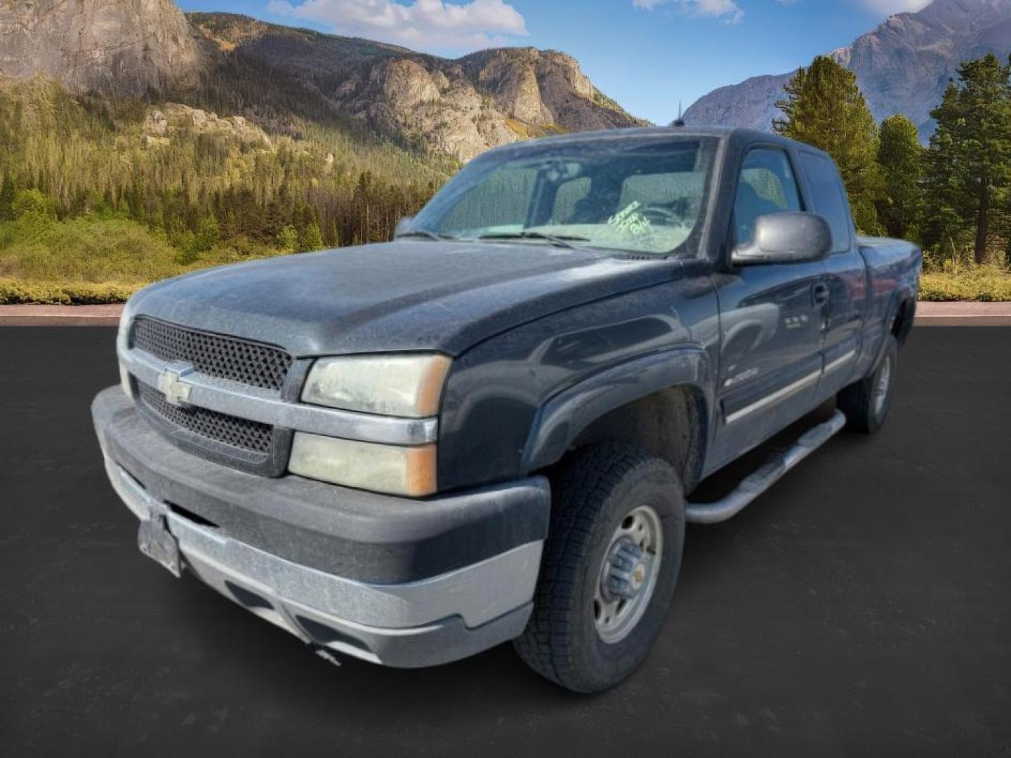 2003 GRAY /Dark Charcoal Leather Interior Chevrolet Silverado 2500HD (1GCHK29U33E) with an 60L V8 OHV 16V engine, Automatic transmission, located at 1175 N Woodruff Ave, Idaho Falls, ID, 83401, 43.506901, -111.999657 - At Timberline Auto, finding a great deal on your next vehicle is always easy! Our experienced sales staff's goal is to help find you the right vehicle at the right price! Our knowledgeable finance department has options for almost any credit score. We offer extended service contract options to prote - Photo#0