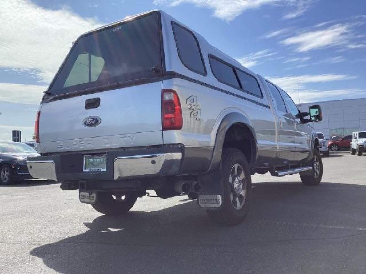 2012 Ingot Silver Metallic /Black Leather Interior Ford F-350 SD Lariat Crew Cab Long Bed 4WD (1FT8W3BT4CE) with an 6.7L V8 OHV 16V DIESEL engine, 6-Speed Automatic transmission, located at 1235 N Woodruff Ave., Idaho Falls, 83401, (208) 523-1053, 43.507172, -112.000488 - At Timberline Auto, finding a great deal on your next vehicle is always easy! Our experienced sales staff's goal is to help find you the right vehicle at the right price! Our knowledgeable finance department has options for almost any credit score. We offer extended service contract options to prote - Photo#6