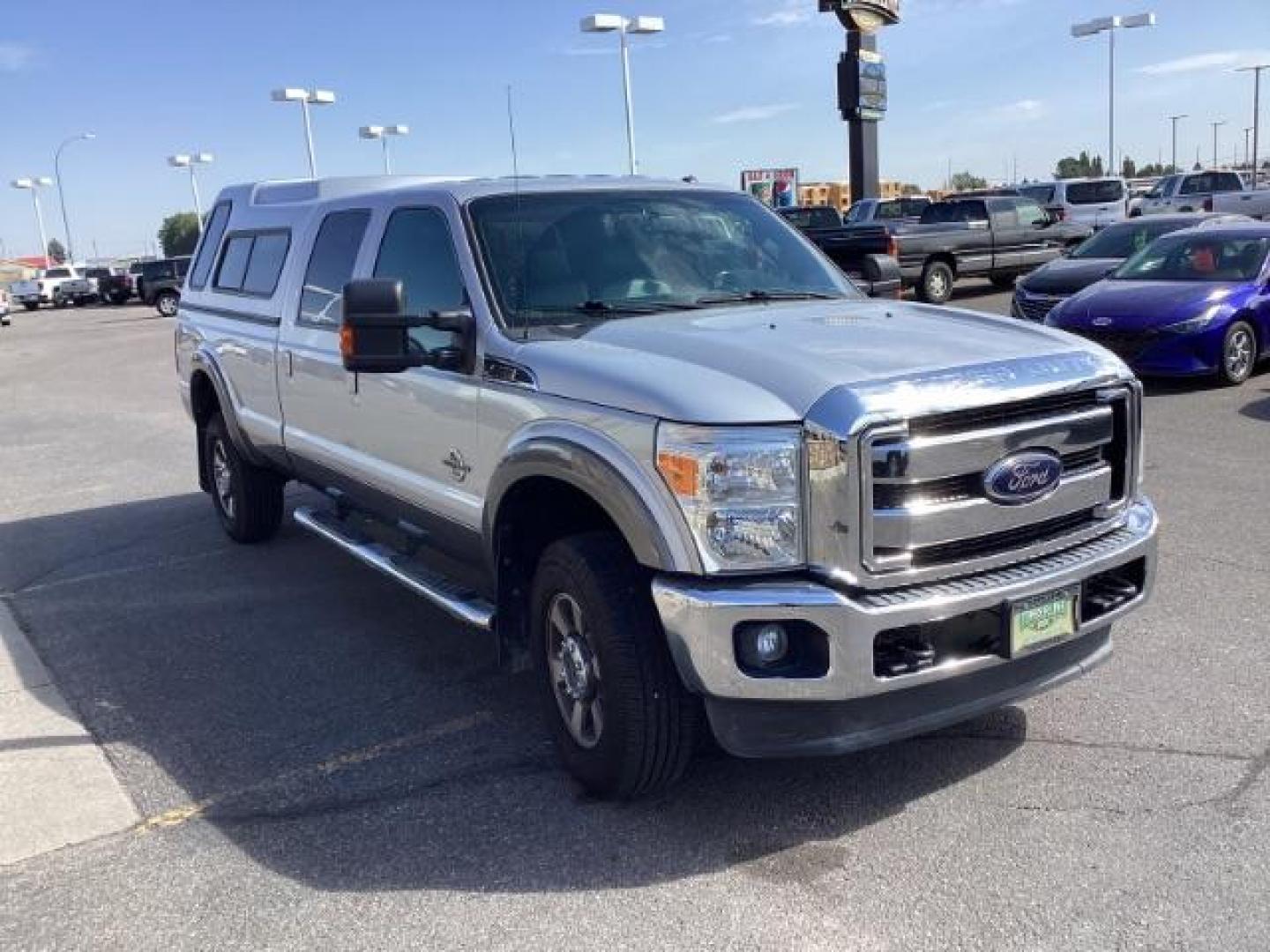 2012 Ingot Silver Metallic /Black Leather Interior Ford F-350 SD Lariat Crew Cab Long Bed 4WD (1FT8W3BT4CE) with an 6.7L V8 OHV 16V DIESEL engine, 6-Speed Automatic transmission, located at 1235 N Woodruff Ave., Idaho Falls, 83401, (208) 523-1053, 43.507172, -112.000488 - At Timberline Auto, finding a great deal on your next vehicle is always easy! Our experienced sales staff's goal is to help find you the right vehicle at the right price! Our knowledgeable finance department has options for almost any credit score. We offer extended service contract options to prote - Photo#7