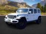 2021 WHITE /CLOTH Jeep Wrangler (1C4HJXEN8MW) with an 20L L4 DOHC 16V TURBO HYBRID engine, Automatic transmission, located at 1175 N Woodruff Ave, Idaho Falls, ID, 83401, 43.506901, -111.999657 - At Timberline Auto, finding a great deal on your next vehicle is always easy! Our experienced sales staff's goal is to help find you the right vehicle at the right price! Our knowledgeable finance department has options for almost any credit score. We offer extended service contract options to prote - Photo#0