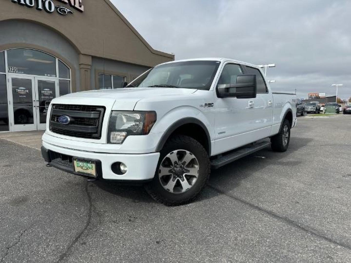 2014 Oxford White /Black Ford F-150 FX4 SuperCrew 6.5-ft. Bed 4WD (1FTFW1ET9EF) with an 3.5L V6 TURBO engine, 6-Speed Automatic transmission, located at 1235 N Woodruff Ave., Idaho Falls, 83401, (208) 523-1053, 43.507172, -112.000488 - Photo#1