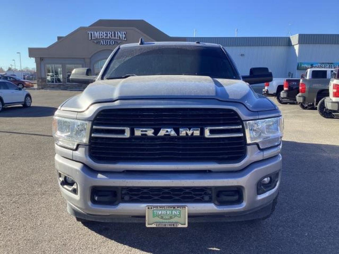 2020 Billet Silver Metallic Clear Coat /Black, cloth RAM 2500 Tradesman Crew Cab SWB 4WD (3C6UR5DL1LG) with an 6.7L L6 OHV 24V TURBO DIESEL engine, 6-Speed Automatic transmission, located at 1235 N Woodruff Ave., Idaho Falls, 83401, (208) 523-1053, 43.507172, -112.000488 - At Timberline Auto, finding a great deal on your next vehicle is always easy! Our experienced sales staff's goal is to help find you the right vehicle at the right price! Our knowledgeable finance department has options for almost any credit score. We offer extended service contract options to prote - Photo#9