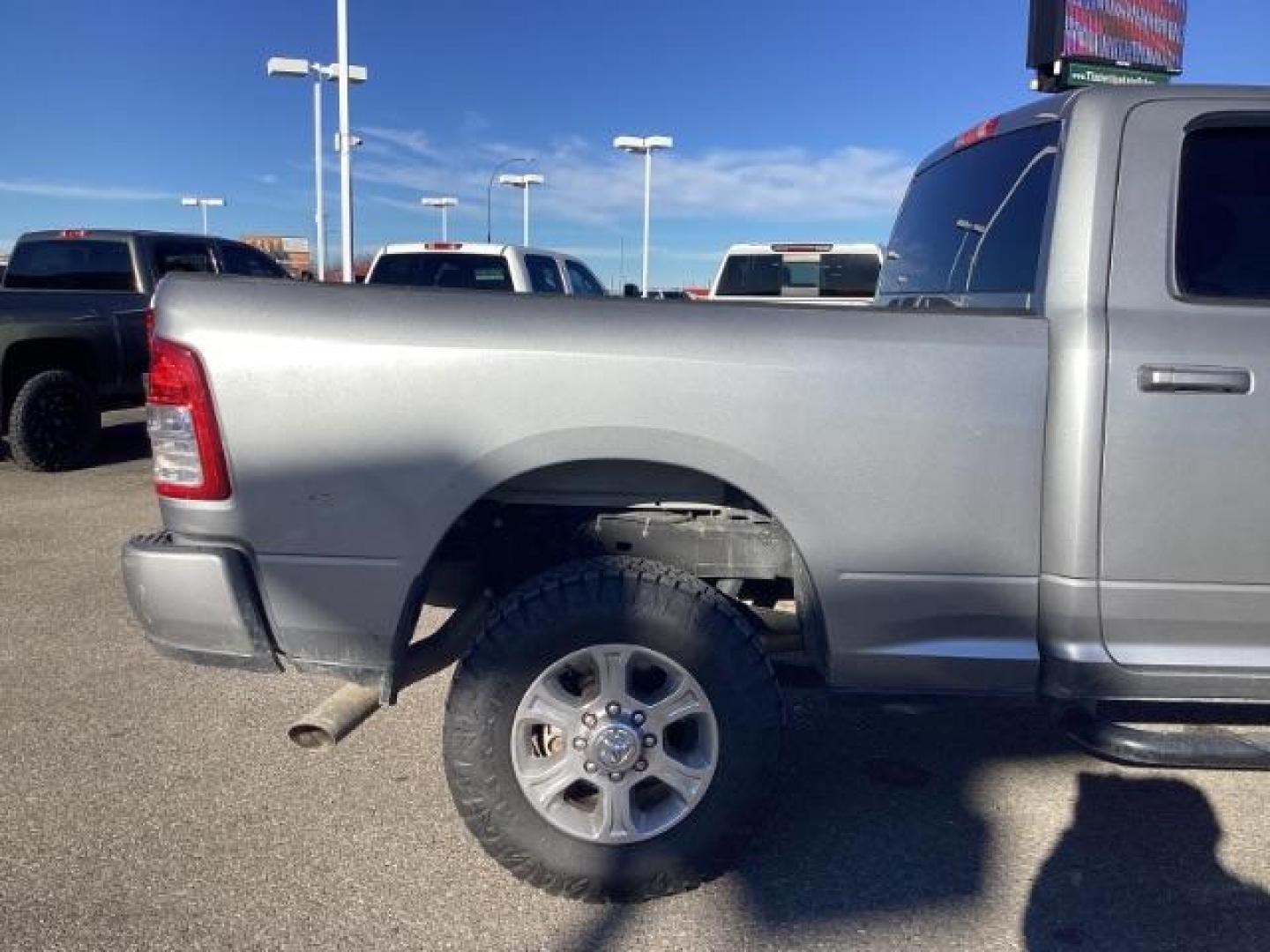 2020 Billet Silver Metallic Clear Coat /Black, cloth RAM 2500 Tradesman Crew Cab SWB 4WD (3C6UR5DL1LG) with an 6.7L L6 OHV 24V TURBO DIESEL engine, 6-Speed Automatic transmission, located at 1235 N Woodruff Ave., Idaho Falls, 83401, (208) 523-1053, 43.507172, -112.000488 - At Timberline Auto, finding a great deal on your next vehicle is always easy! Our experienced sales staff's goal is to help find you the right vehicle at the right price! Our knowledgeable finance department has options for almost any credit score. We offer extended service contract options to prote - Photo#6
