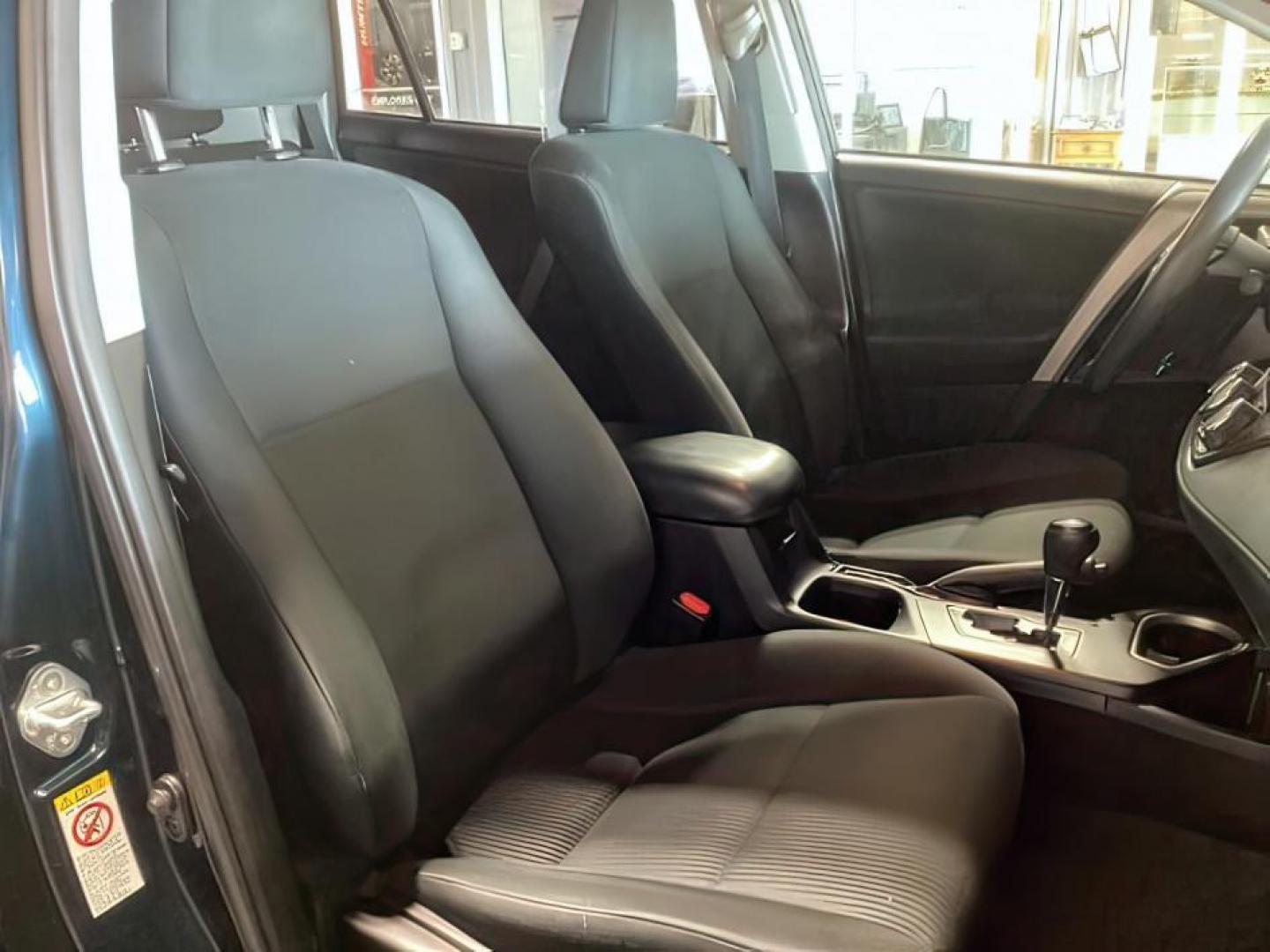 2018 Galactic Aqua Mica /Black, cloth Toyota RAV4 (2T3ZFREV9JW) with an 25L L4 DOHC 16V engine, Automatic transmission, located at 1175 N Woodruff Ave, Idaho Falls, ID, 83401, 43.506901, -111.999657 - At Timberline Auto, finding a great deal on your next vehicle is always easy! Our experienced sales staff's goal is to help find you the right vehicle at the right price! Our knowledgeable finance department has options for almost any credit score. We offer extended service contract options to prote - Photo#12