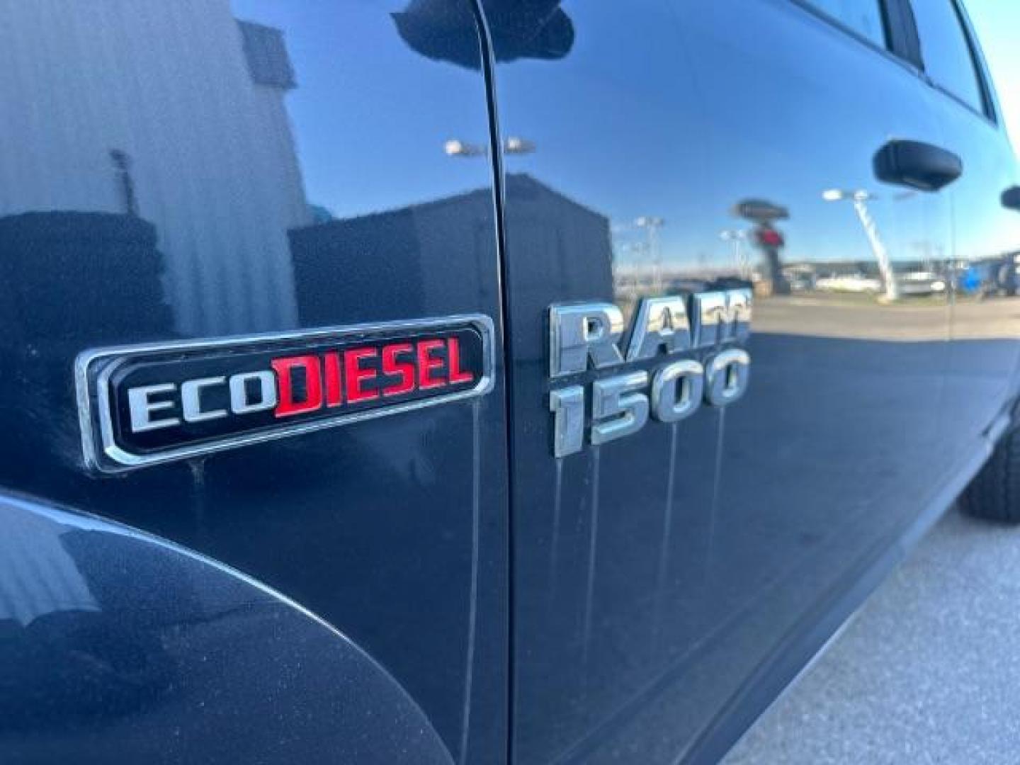 2016 GRAY /Black/Diesel Gray, cloth RAM 1500 SLT Crew Cab LWB 4WD (1C6RR7TM9GS) with an 3.0L V6 DOHC 24V DIESEL engine, 8-Speed Automatic transmission, located at 1235 N Woodruff Ave., Idaho Falls, 83401, (208) 523-1053, 43.507172, -112.000488 - Photo#12