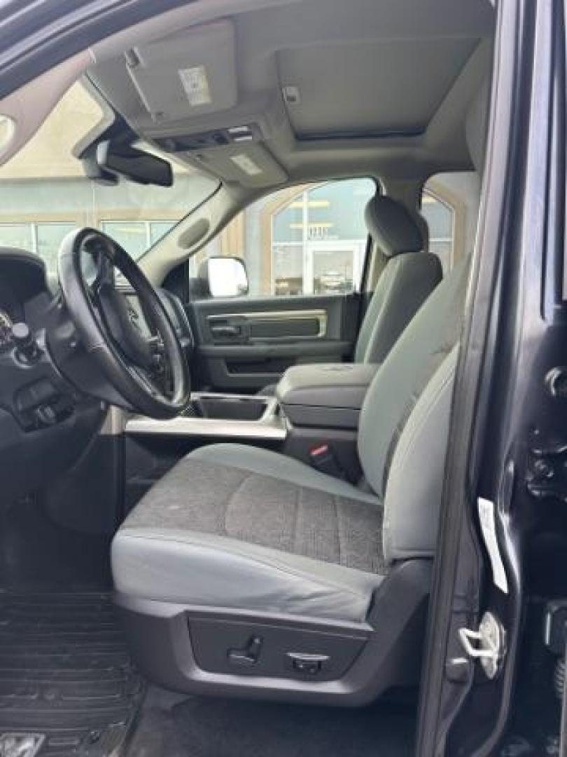 2016 GRAY /Black/Diesel Gray, cloth RAM 1500 SLT Crew Cab LWB 4WD (1C6RR7TM9GS) with an 3.0L V6 DOHC 24V DIESEL engine, 8-Speed Automatic transmission, located at 1235 N Woodruff Ave., Idaho Falls, 83401, (208) 523-1053, 43.507172, -112.000488 - Photo#13