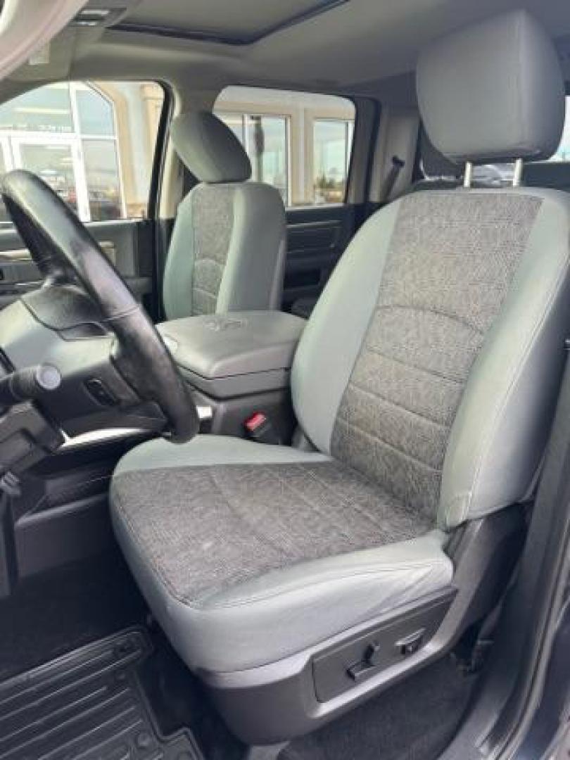 2016 GRAY /Black/Diesel Gray, cloth RAM 1500 SLT Crew Cab LWB 4WD (1C6RR7TM9GS) with an 3.0L V6 DOHC 24V DIESEL engine, 8-Speed Automatic transmission, located at 1235 N Woodruff Ave., Idaho Falls, 83401, (208) 523-1053, 43.507172, -112.000488 - Photo#15