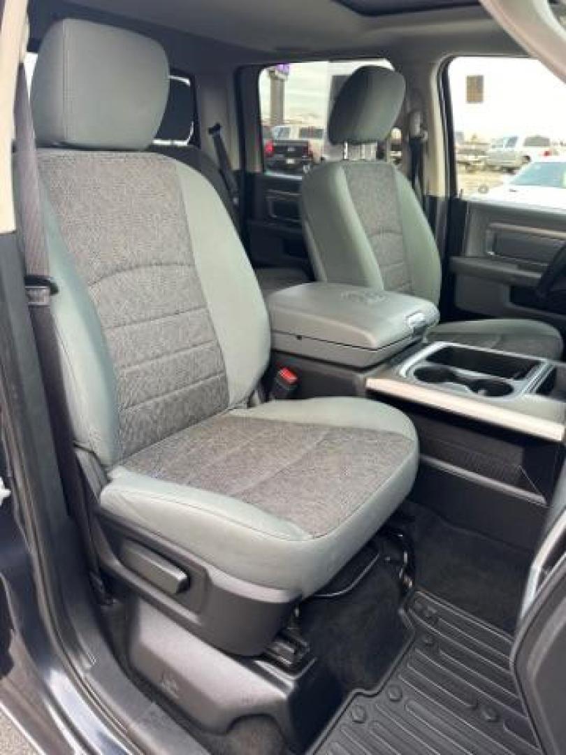 2016 GRAY /Black/Diesel Gray, cloth RAM 1500 SLT Crew Cab LWB 4WD (1C6RR7TM9GS) with an 3.0L V6 DOHC 24V DIESEL engine, 8-Speed Automatic transmission, located at 1235 N Woodruff Ave., Idaho Falls, 83401, (208) 523-1053, 43.507172, -112.000488 - Photo#19