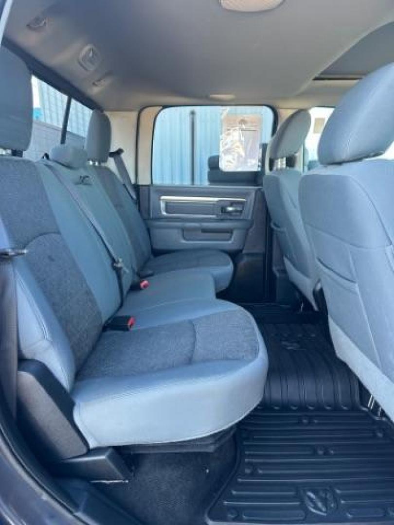2016 GRAY /Black/Diesel Gray, cloth RAM 1500 SLT Crew Cab LWB 4WD (1C6RR7TM9GS) with an 3.0L V6 DOHC 24V DIESEL engine, 8-Speed Automatic transmission, located at 1235 N Woodruff Ave., Idaho Falls, 83401, (208) 523-1053, 43.507172, -112.000488 - Photo#31