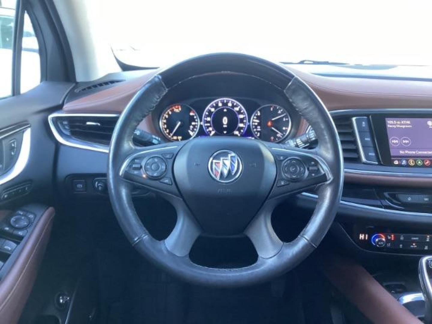 2021 White Frost Tricoat /Ebony Seats w/Ebony Interior Accents, leather Buick Enclave Avenir AWD (5GAEVCKW7MJ) with an 3.6L V6 DOHC 24V engine, 9-Speed Automatic transmission, located at 1235 N Woodruff Ave., Idaho Falls, 83401, (208) 523-1053, 43.507172, -112.000488 - At Timberline Auto, finding a great deal on your next vehicle is always easy! Our experienced sales staff's goal is to help find you the right vehicle at the right price! Our knowledgeable finance department has options for almost any credit score. We offer extended service contract options to prote - Photo#23