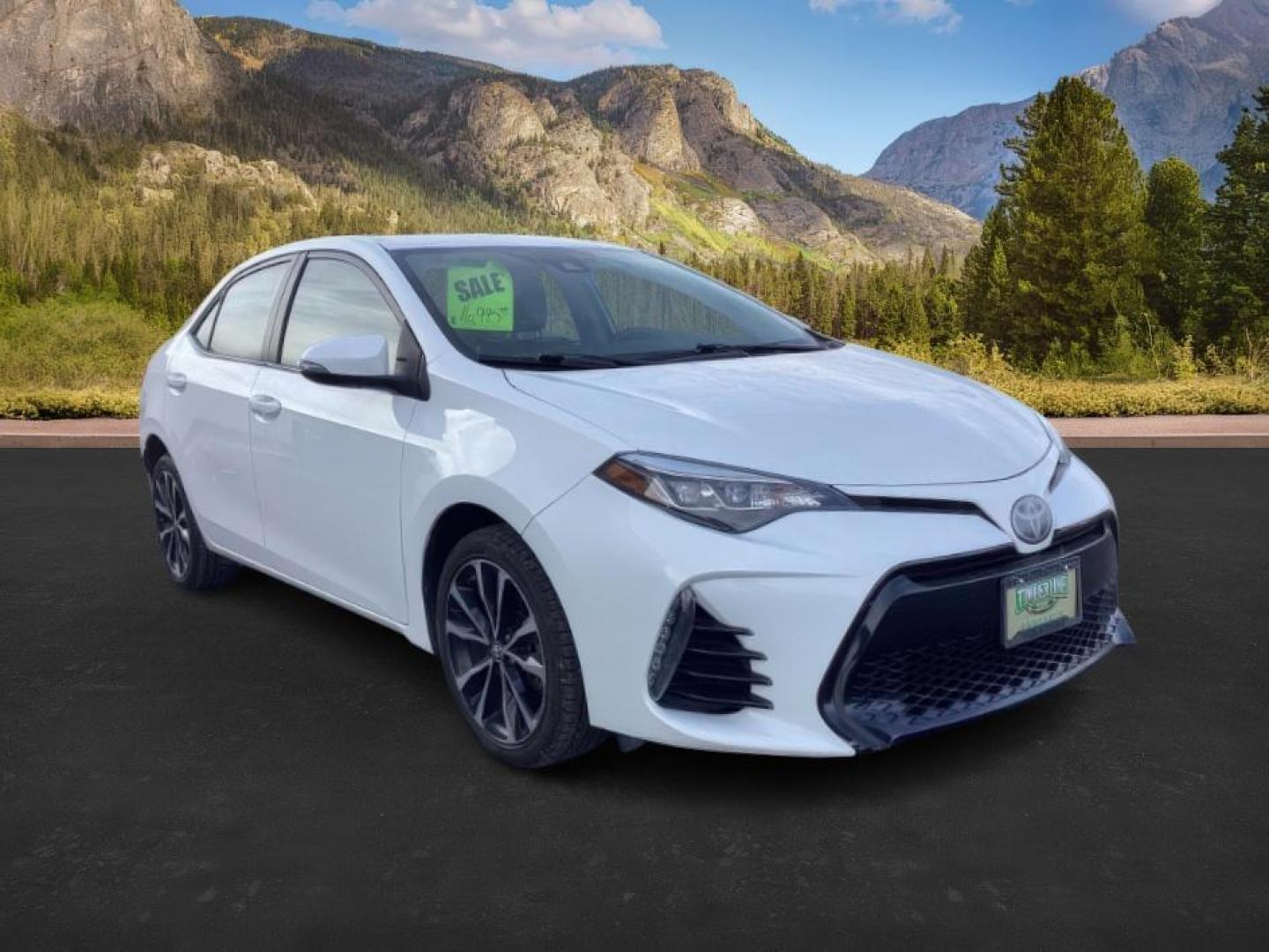 2019 Super White /Black Mixed Media, leatherette/cloth Toyota Corolla SE 6M (2T1BURHE4KC) with an 1.8L L4 DOHC 16V engine, 6-Speed Manual transmission, located at 1235 N Woodruff Ave., Idaho Falls, 83401, (208) 523-1053, 43.507172, -112.000488 - At Timberline Auto, finding a great deal on your next vehicle is always easy! Our experienced sales staff's goal is to help find you the right vehicle at the right price! Our knowledgeable finance department has options for almost any credit score. We offer extended service contract options to prote - Photo#6