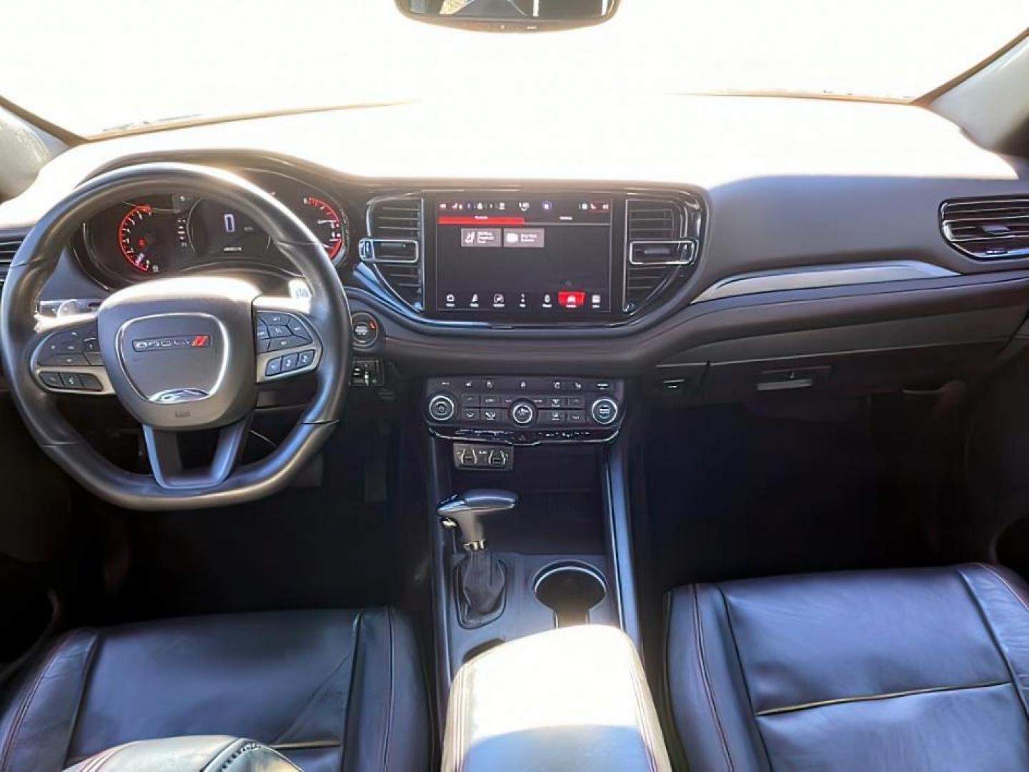 2023 Destroyer Grey Clear Coat /Black Dodge Durango (1C4RDJDG9PC) with an 36L V6 DOHC 24V engine, Automatic transmission, located at 1175 N Woodruff Ave, Idaho Falls, ID, 83401, 43.506901, -111.999657 - At Timberline Auto, finding a great deal on your next vehicle is always easy! Our experienced sales staff's goal is to help find you the right vehicle at the right price! Our knowledgeable finance department has options for almost any credit score. We offer extended service contract options to prote - Photo#12
