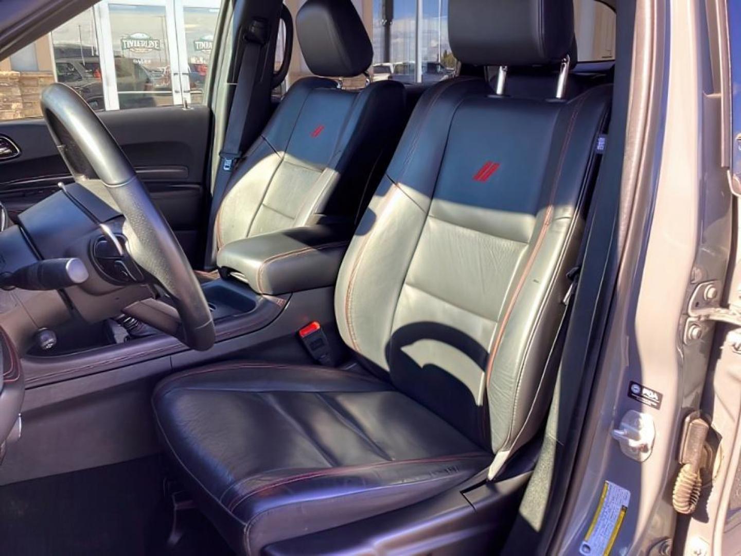 2023 Destroyer Grey Clear Coat /Black Dodge Durango (1C4RDJDG9PC) with an 36L V6 DOHC 24V engine, Automatic transmission, located at 1175 N Woodruff Ave, Idaho Falls, ID, 83401, 43.506901, -111.999657 - At Timberline Auto, finding a great deal on your next vehicle is always easy! Our experienced sales staff's goal is to help find you the right vehicle at the right price! Our knowledgeable finance department has options for almost any credit score. We offer extended service contract options to prote - Photo#23