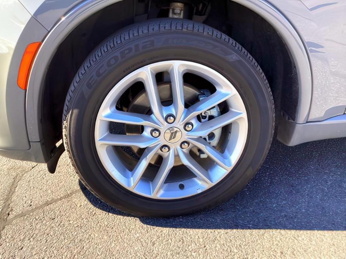 2023 Destroyer Grey Clear Coat /Black Dodge Durango (1C4RDJDG9PC) with an 36L V6 DOHC 24V engine, Automatic transmission, located at 1175 N Woodruff Ave, Idaho Falls, ID, 83401, 43.506901, -111.999657 - At Timberline Auto, finding a great deal on your next vehicle is always easy! Our experienced sales staff's goal is to help find you the right vehicle at the right price! Our knowledgeable finance department has options for almost any credit score. We offer extended service contract options to prote - Photo#40