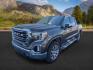2019 GRAY /Jet Black, leather GMC Sierra 1500 SLT Crew Cab Short Box 4WD (1GTU9DED6KZ) with an 5.3L V8 OHV 16V engine, 6-Speed Automatic transmission, located at 1235 N Woodruff Ave., Idaho Falls, 83401, (208) 523-1053, 43.507172, -112.000488 - At Timberline Auto, finding a great deal on your next vehicle is always easy! Our experienced sales staff's goal is to help find you the right vehicle at the right price! Our knowledgeable finance department has options for almost any credit score. We offer extended service contract options to prote - Photo#0