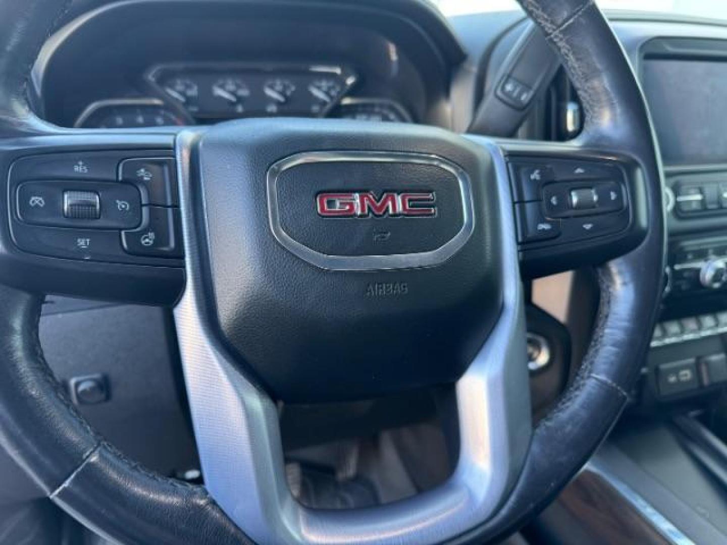 2019 GRAY /Jet Black, leather GMC Sierra 1500 SLT Crew Cab Short Box 4WD (1GTU9DED6KZ) with an 5.3L V8 OHV 16V engine, 6-Speed Automatic transmission, located at 1235 N Woodruff Ave., Idaho Falls, 83401, (208) 523-1053, 43.507172, -112.000488 - Photo#20