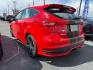 2015 Race Red /Charcoal Black, leather Ford Focus ST Hatch (1FADP3L93FL) with an 2.0L L4 DOHC 16V engine, 6-Speed Manua transmission, located at 1235 N Woodruff Ave., Idaho Falls, 83401, (208) 523-1053, 43.507172, -112.000488 - At Timberline Auto, finding a great deal on your next vehicle is always easy! Our experienced sales staff's goal is to help find you the right vehicle at the right price! Our knowledgeable finance department has options for almost any credit score. We offer extended service contract options to prote - Photo#2