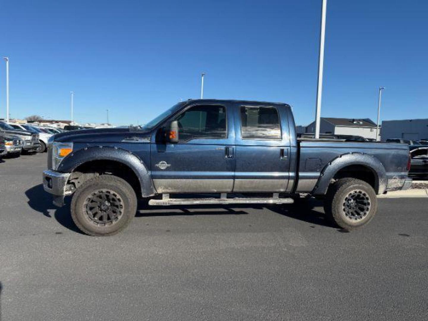 2015 Blue Jeans Metallic /Black Ford F-350 SD (1FT8W3BT4FE) with an 67L V8 OHV 16V DIESEL engine, Automatic transmission, located at 1175 N Woodruff Ave, Idaho Falls, ID, 83401, 43.506901, -111.999657 - At Timberline Auto, finding a great deal on your next vehicle is always easy! Our experienced sales staff's goal is to help find you the right vehicle at the right price! Our knowledgeable finance department has options for almost any credit score. We offer extended service contract options to prote - Photo#1
