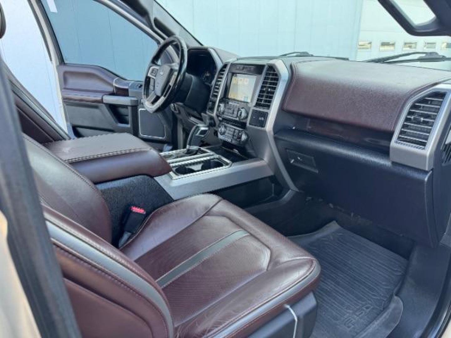 2017 White Gold /Brunello, premium leather Ford F-150 Platinum SuperCrew 6.5-ft. Bed 4WD (1FTFW1EGXHF) with an 3.5 V6 engine, 6-Speed Automatic transmission, located at 1235 N Woodruff Ave., Idaho Falls, 83401, (208) 523-1053, 43.507172, -112.000488 - At Timberline Auto, finding a great deal on your next vehicle is always easy! Our experienced sales staff's goal is to help find you the right vehicle at the right price! Our knowledgeable finance department has options for almost any credit score. We offer extended service contract options to prote - Photo#23