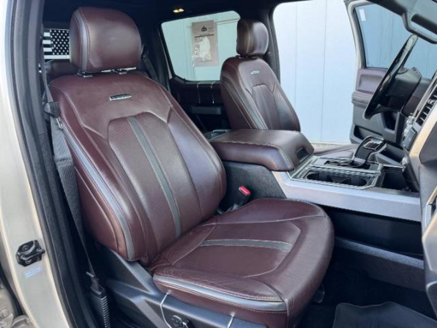 2017 White Gold /Brunello, premium leather Ford F-150 Platinum SuperCrew 6.5-ft. Bed 4WD (1FTFW1EGXHF) with an 3.5 V6 engine, 6-Speed Automatic transmission, located at 1235 N Woodruff Ave., Idaho Falls, 83401, (208) 523-1053, 43.507172, -112.000488 - At Timberline Auto, finding a great deal on your next vehicle is always easy! Our experienced sales staff's goal is to help find you the right vehicle at the right price! Our knowledgeable finance department has options for almost any credit score. We offer extended service contract options to prote - Photo#26